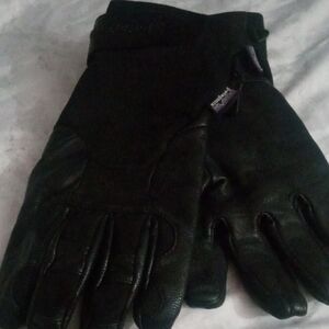 Patagonia Black Men's Leather  Gloves